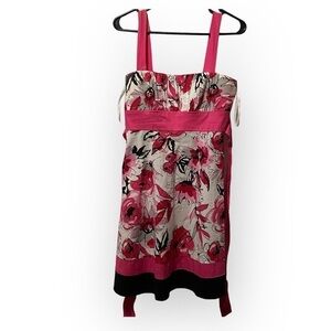 Y2K Vintage‎ Taboo Dress Women’s MediumSummer Sleeveless Cotton Babydoll Floral